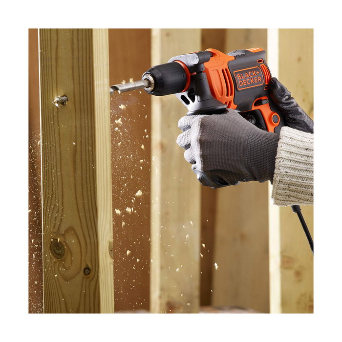 Black+Decker BEH710K-QS Taladro Percutor 710W