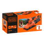 Black+Decker Lijadora Orbital BEW220-QS 150W de 1/3 para Grandes Superficies, Velocidad 14.000rpm, Cable 2m