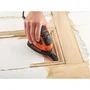 Black+Decker Lijadora de detalle tipo mouse 55W