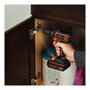 Black+Decker Kit taladro atornillador 18 V con batería de litio de 1,5 Ah y maletín