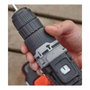 Black+Decker Taladro Percutor 12V con Batería de Litio 1.5Ah, Portabrocas 10mm, Velocidad Variable 0-1350rpm, Función Reversible, Luz LED, Mango Ergonómico