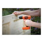 Black+Decker Taladro atornillador ultra compacto 7,2V con cargador