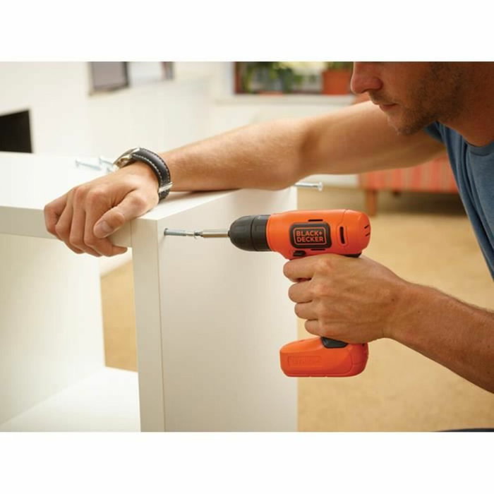 Black+Decker Taladro atornillador ultra compacto 7,2V con cargador