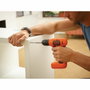 Black+Decker Taladro atornillador ultra compacto 7,2V con cargador