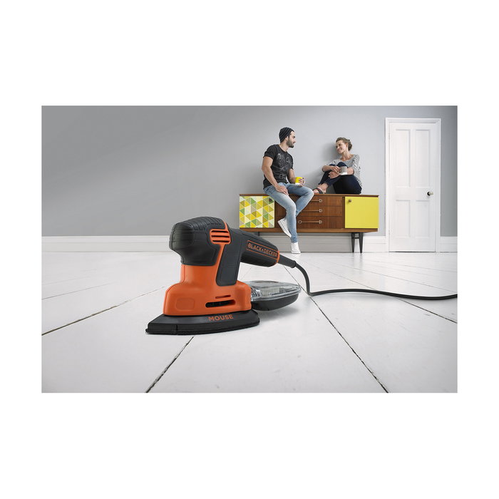 Black+Decker Lijadora de detalle mouse® 120 W Black+Decker Lijadora de detalle mouse® 120 W