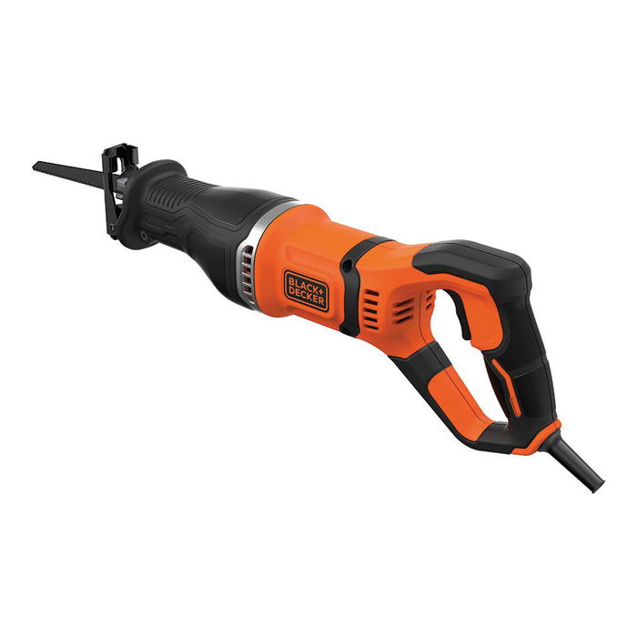 Black+Decker Sierra de Sable BES301-QS 750W con Velocidad Variable y Corte de hasta 150mm en Madera
