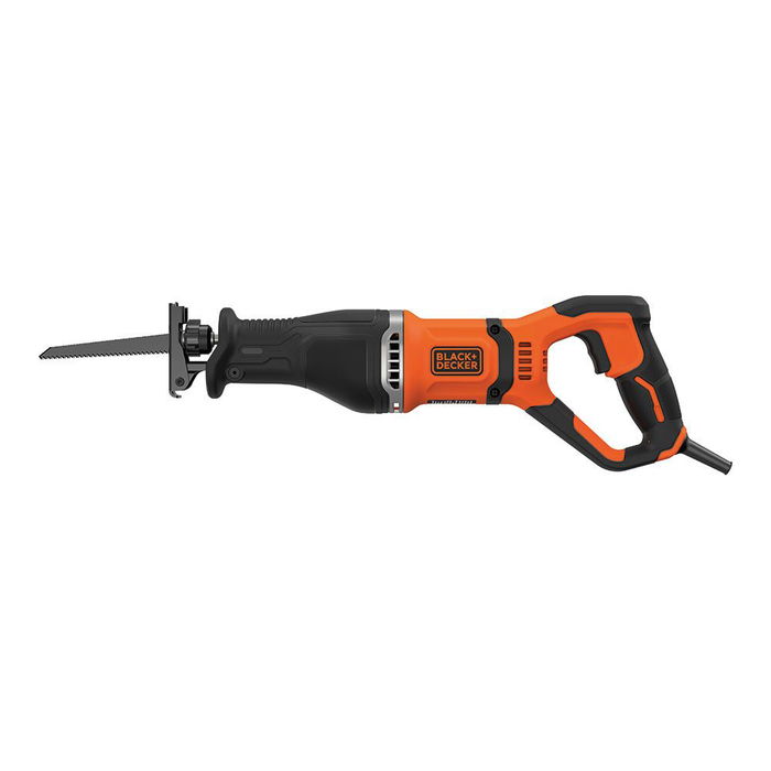 Black+Decker Sierra de Sable BES301-QS 750W con Velocidad Variable y Corte de hasta 150mm en Madera
