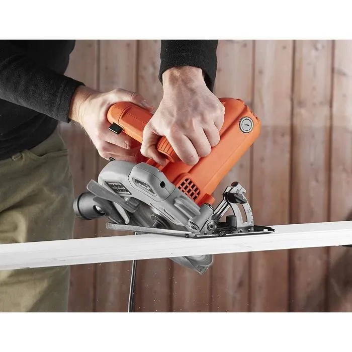 Black+Decker Sierra circular CS1250L-QS de 1250 W