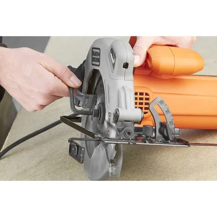 Black+Decker Sierra circular CS1250L-QS de 1250 W