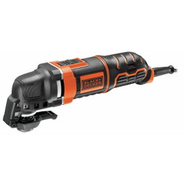 Black+Decker MT300KA-QS Multiherramienta oscilante 300W con cable de 3m