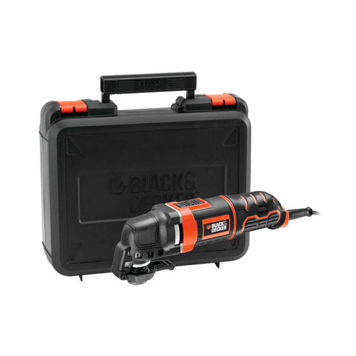 Black+Decker MT300KA-QS Multiherramienta oscilante 300W con cable de 3m