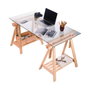 Astigarraga Caballete architect pino macizo 70 x 70 x 45 cm