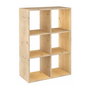 Astigarraga Estantería Modular Dinamic Pino Macizo Madera 70,8 x 33 x 105,4 cm