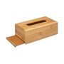 5Five Caja de bambú para pañuelos Natural 25 x 13 x 8,7 cm