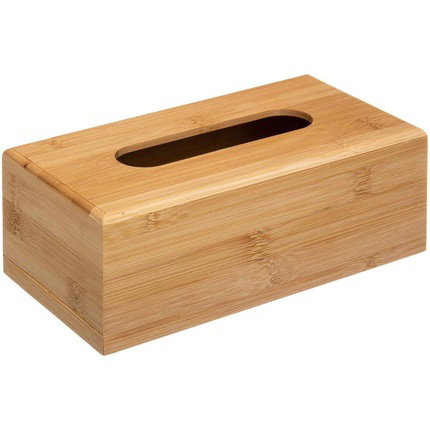 5Five Caja de bambú para pañuelos Natural 25 x 13 x 8,7 cm 5Five Caja de bambú para pañuelos Natural 25 x 13 x 8,7 cm