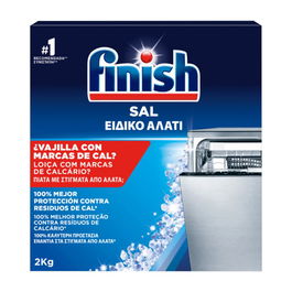 Finish Sal para lavavajillas 2 kg