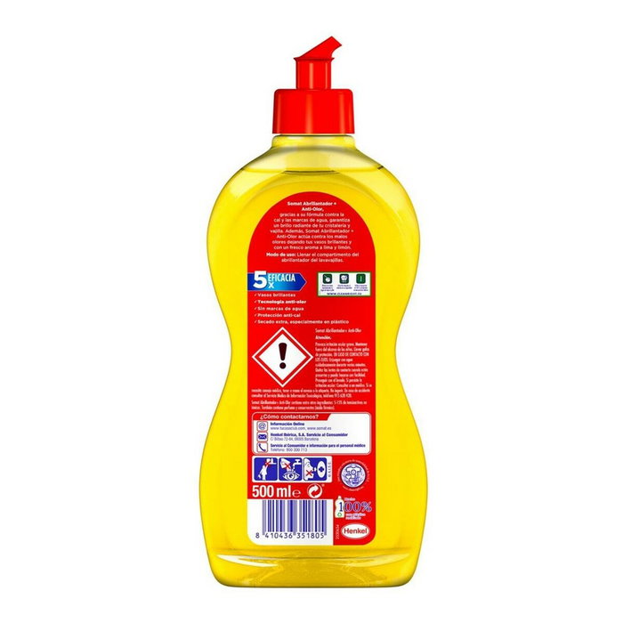 Somat Abrillantador para lavavajillas secado extra 500 ml Somat Abrillantador para lavavajillas secado extra 500 ml