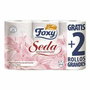 Foxy Seda Papel Higiénico pH Neutro Aroma Talco 3 Capas 6 Rollos