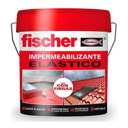 Fischer Impermeabilizante gris con fibras 15 l