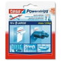 Tesa Powerstrips Tiras adhesivas de doble cara grandes, 10 uds