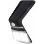 Edm Aplique solar recargable con sensor de presencia negro 10,5x13cm