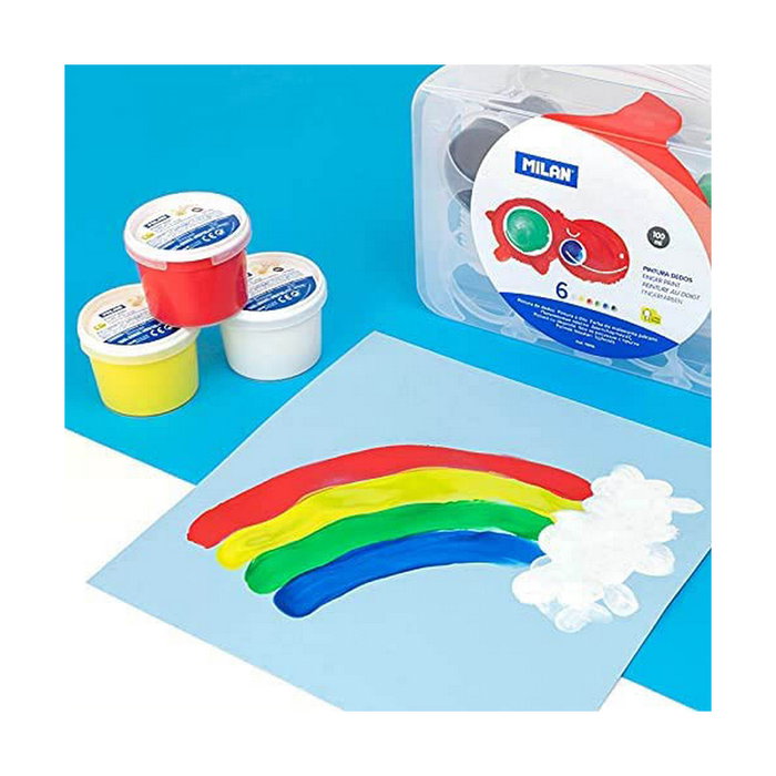 Milan Pasta para Modelar Soft Dough Basic Colores Surtidos (10 botes de 85 g)