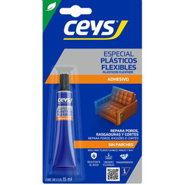 CEYS Adhesivo para Plásticos Flexibles VinilCeys 15ml