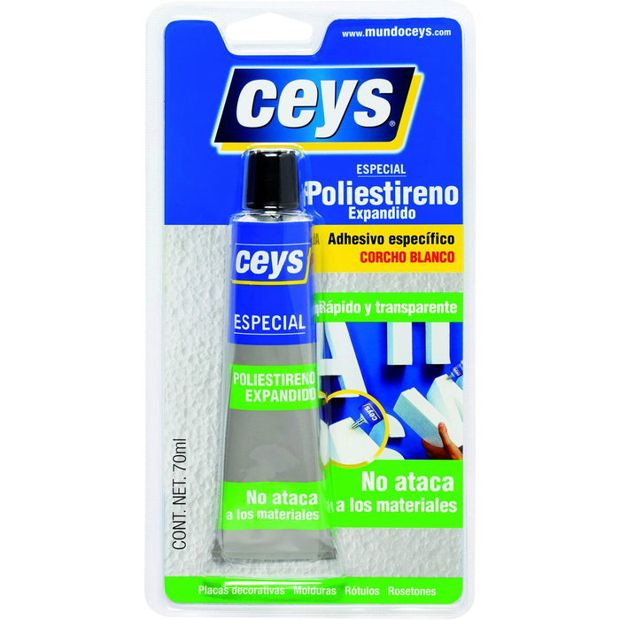 CEYS Adhesivo Poliestireno Expandido 70ml 501030