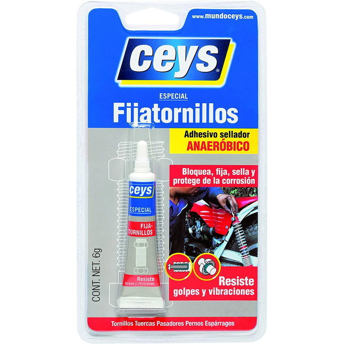 Ceys Adhesivo especial fijatornillos 6 g