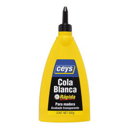 Ceys Cola Blanca Rápida Biberón 500 g para Madera y Bricolaje
