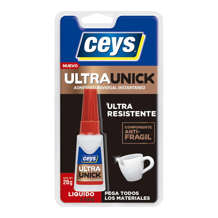 CEYS Ultraunick Adhesivo Instantáneo 20 g CEYS Ultraunick Adhesivo Instantáneo 20 g