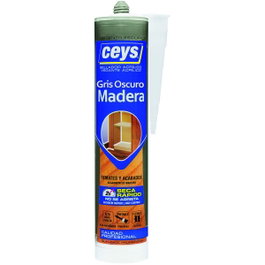 Ceys Sellador acrílico madera gris oscuro 300 ml