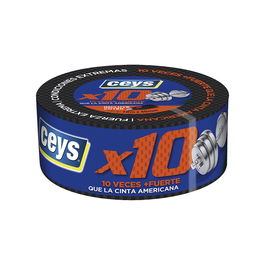 Ceys Cinta Americana Extrema x10 48 mm x 18 m Cinta Adhesiva Extra Fuerte 100% Impermeable