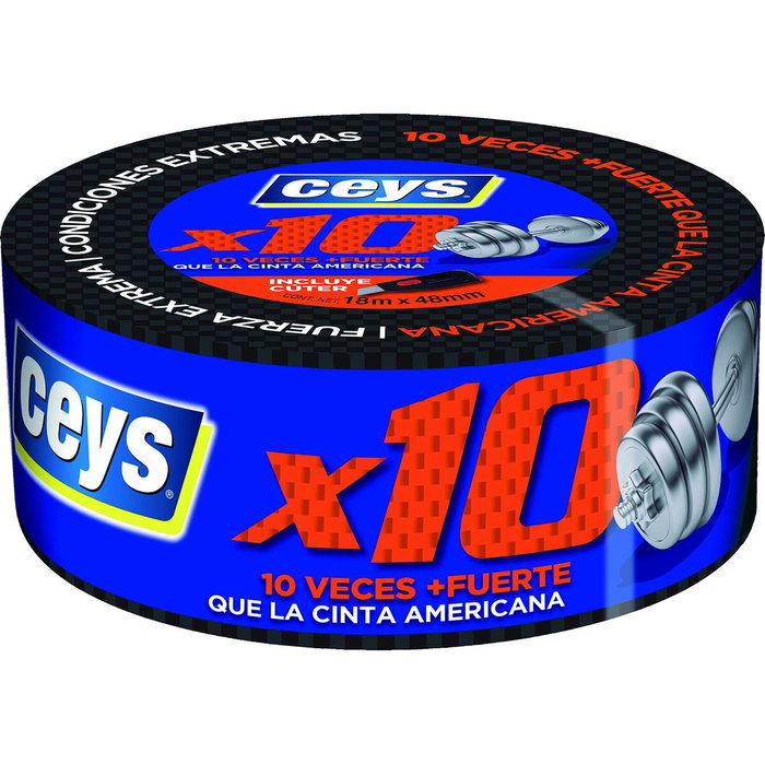 Ceys Cinta americana extrema x10 48 mm x 18 m Ceys Cinta americana extrema x10 48 mm x 18 m