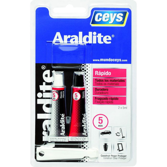 Ceys araldite rapido blíster 5 + 5 ml