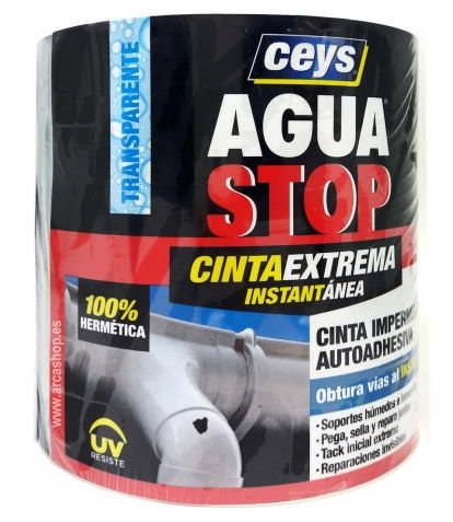 Ceys Agua stop cinta extrema instantánea transparente Ceys Agua stop cinta extrema instantánea transparente