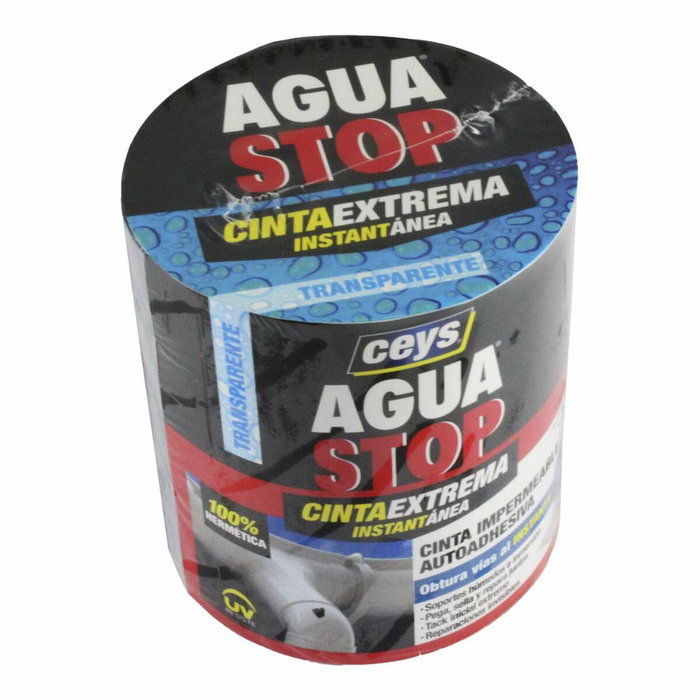 Ceys Agua stop cinta extrema instantánea transparente