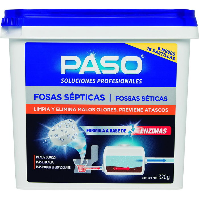 Paso 16 pastillas para fosas sépticas 705018 Paso 16 pastillas para fosas sépticas 705018