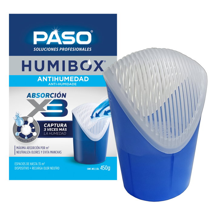 Ceys Humibox Deshumidificador Azul con Recambio 450 g Ceys Humibox Deshumidificador Azul con Recambio 450 g