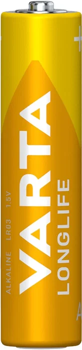 Varta Longlife AAA LR03 Pilas Alcalinas (Pack de 4)