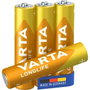 Varta Longlife AAA LR03 Pilas Alcalinas (Pack de 4)