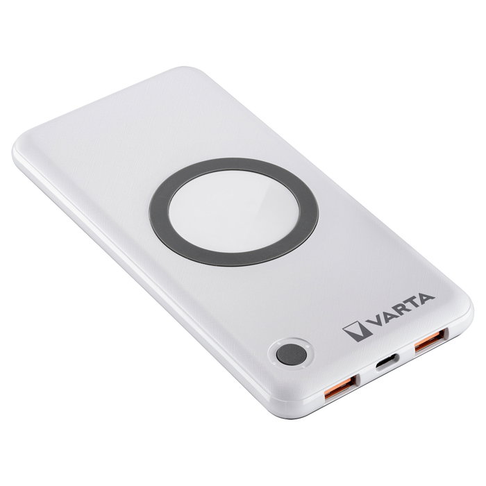 Varta Wireless Power Bank 10.000 mAh Blanco Varta Wireless Power Bank 10.000 mAh Blanco