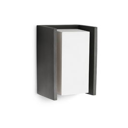 Philips Aplique led Bridge E27 15W 970 lm Antracita IP44 para Pared Aluminio