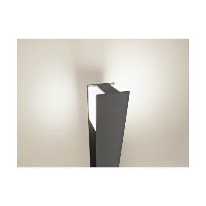 Philips Baliza LED Bridge Antracita con Bombilla E27 Incluida
