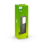 Philips Baliza LED Bridge Antracita con Bombilla E27 Incluida