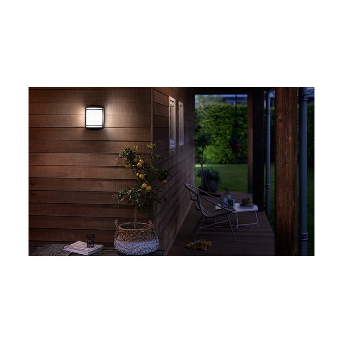 Philips Aplique LED Antelope 6W 600 lm 4000K Negro