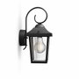 Philips Aplique exterior Buzzard negro E27 60W