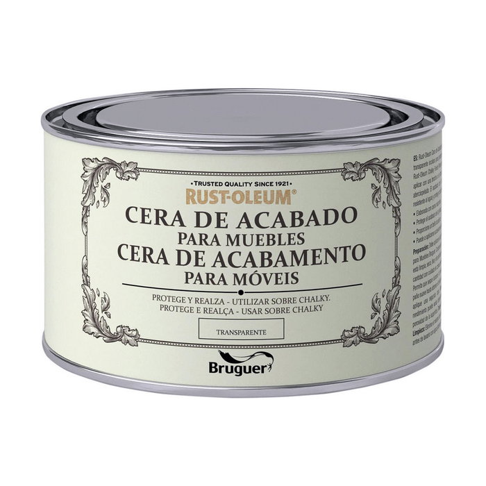 Bruguer Rust-oleum chalky finish cera para muebles transparente 400 ml Bruguer Rust-oleum chalky finish cera para muebles transparente 400 ml