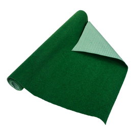 Faura Alfombra de Hierba Artificial, Verde, 100 x 200 cm (1 x 2 m), Grosor 2 mm, Fibra Adherida, para Exterior