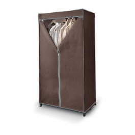 Domo Pack Living Armario guarda ropa de tela 75 x 50 x 145 cm Marrón